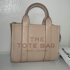 Tote bag Marc Jacobs pink purse hand bag leather soft inside cross body mini
